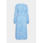 Kobiety DRESS | Lindex DRESS EBBA PRINT AND BUTTONS - Sukienka letnia - light blue/jasnoniebieski - YZ39853