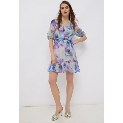 Kobiety DRESS | LIU JO FLORAL  - Sukienka letnia - blue floral/niebieski - KI20340