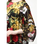 Kobiety DRESS | Madam-T EDEMIA - Sukienka letnia - schwarz/rot/czarny - UN51702