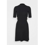 Kobiety DRESS | maje RAIN - Sukienka dzianinowa - noir/czarny - SR82592