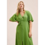 Kobiety DRESS | Mango Długa sukienka - green/zielony - CG50201