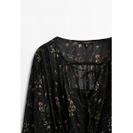 Kobiety DRESS | Massimo Dutti Sukienka letnia - black/granatowy - UD37245