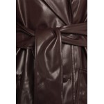 Kobiety DRESS | Missguided Tall TIE WAIST BLAZER DRESS - Sukienka letnia - chocolate/ciemnobrązowy - YQ16845