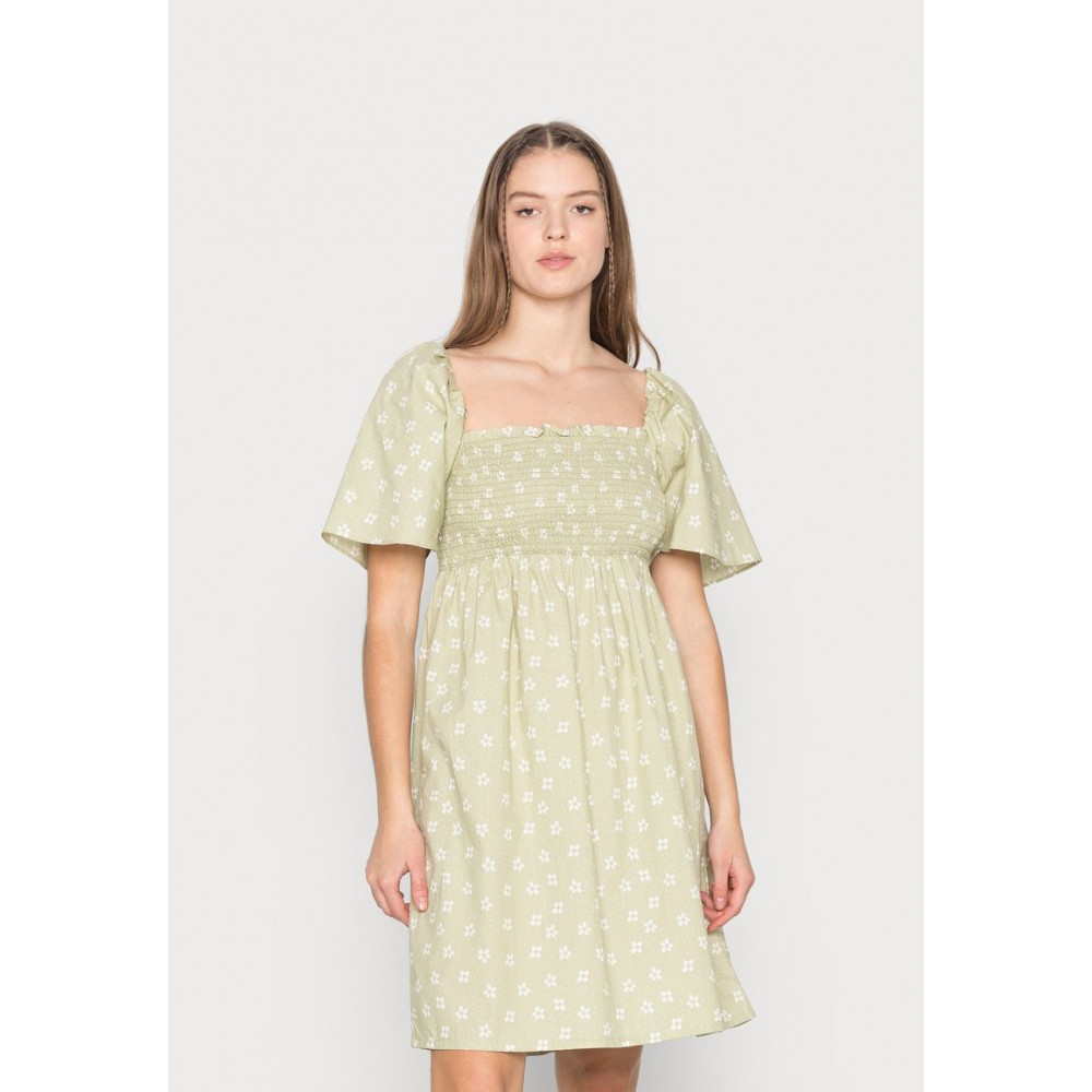 Kobiety DRESS | Monki Sukienka letnia - green/zielony - ZX65640