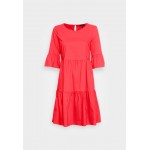 Kobiety DRESS | More & More DRESS SHORT - Sukienka letnia - tulip red/czerwony - CQ24171