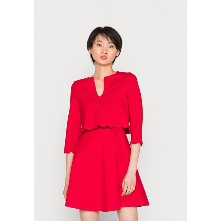 Kobiety DRESS | NAF NAF KLUCELL - Sukienka letnia - rouge phare/czerwony - HF30630