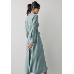 Kobiety DRESS | Next LONG SLEEVE - Sukienka letnia - grey/szary - DJ08691