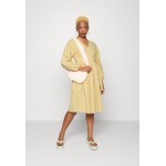 Kobiety DRESS | Object Petite OBJTAMMY DRESS - Sukienka letnia - light yellow/jasnożółty - KW15618