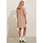 Kobiety DRESS | Odd Molly MARGAUX - Sukienka letnia - soft taupe/jasnobrązowy - GU88439