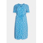 Kobiety DRESS | ONLY Carmakoma CARLOLLIANE SHIRT DRESS - Sukienka letnia - all aboard/niebieski - LI71590