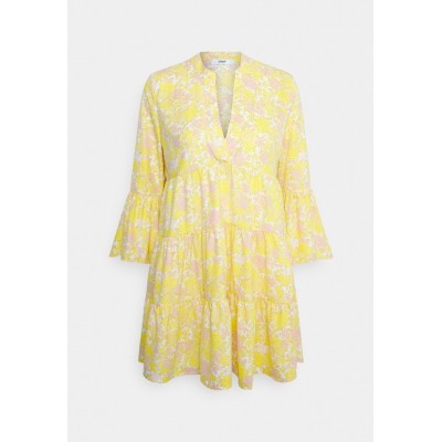 Kobiety DRESS | ONLY Petite ONLATHENA DRESS - Sukienka letnia - white/yellow/biały - LR29125