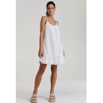 Kobiety DRESS | Shiwi BRODERIE ANGLAISE - Sukienka letnia - bright white/biały - SO72810