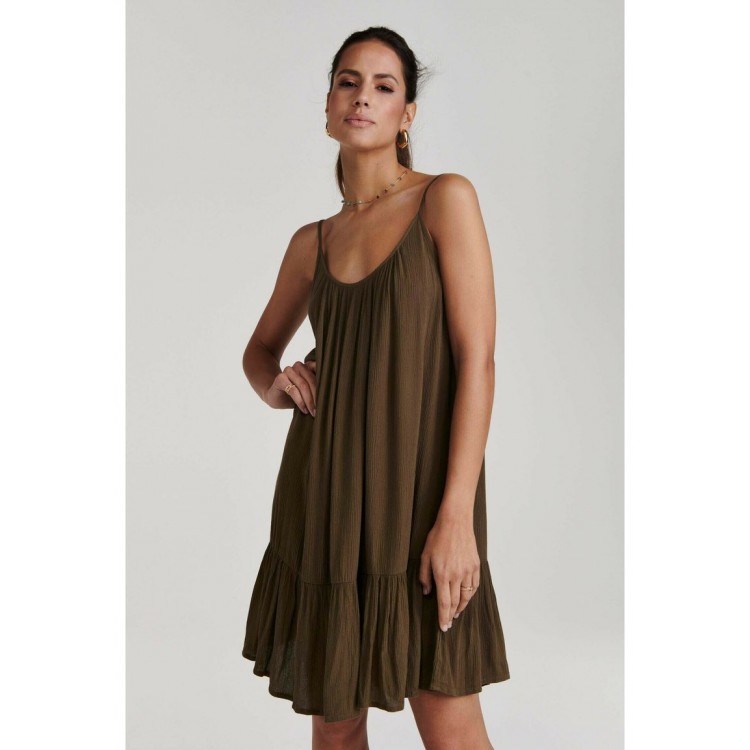 Kobiety DRESS | Shiwi Sukienka letnia - palmtree green/zielony - CN46320