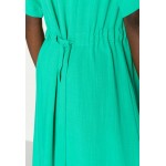 Kobiety DRESS | Soft Rebels SRKYLIE MIDI DRESS - Sukienka letnia - simply green/zielony - DB47615