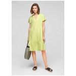 Kobiety DRESS | s.Oliver BLACK LABEL Sukienka letnia - lime yellow/jasnozielony - RW11778