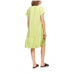 Kobiety DRESS | s.Oliver BLACK LABEL Sukienka letnia - lime yellow/jasnozielony - RW11778