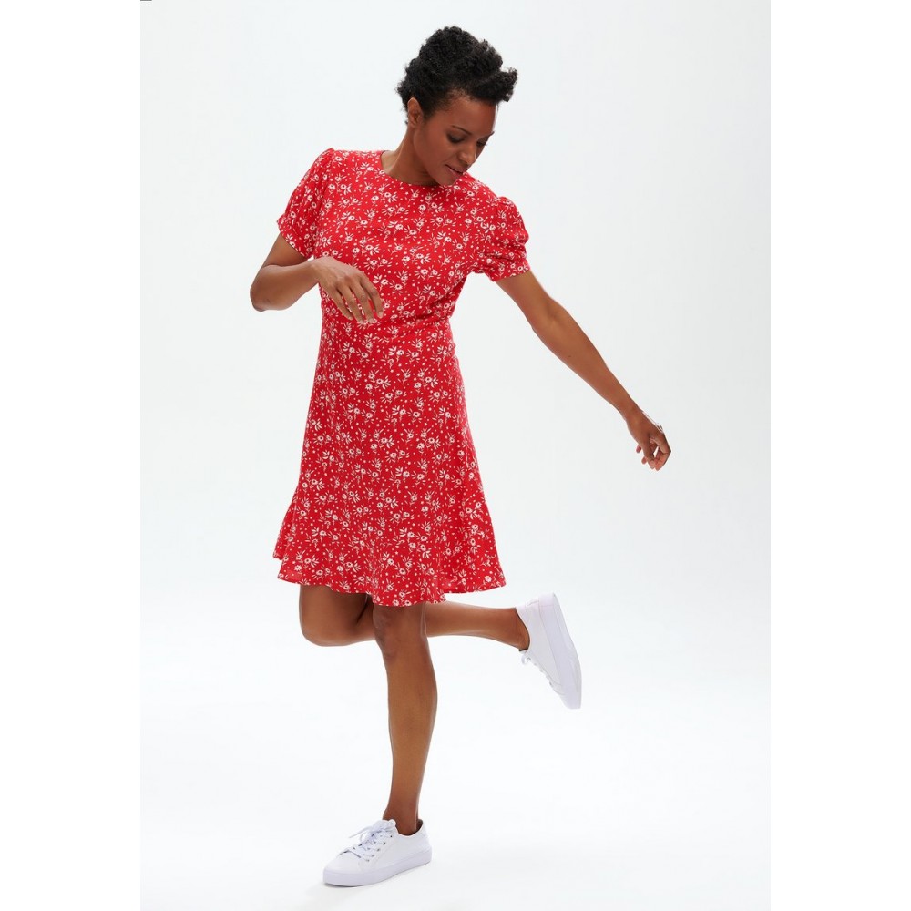 Kobiety DRESS | Sugarhill Brighton Sukienka letnia - red/czerwony - QN72607