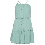 Kobiety DRESS | Superdry VINTAGE BRODERIE CAMI - Sukienka letnia - fresh mint/zielony - WQ65366