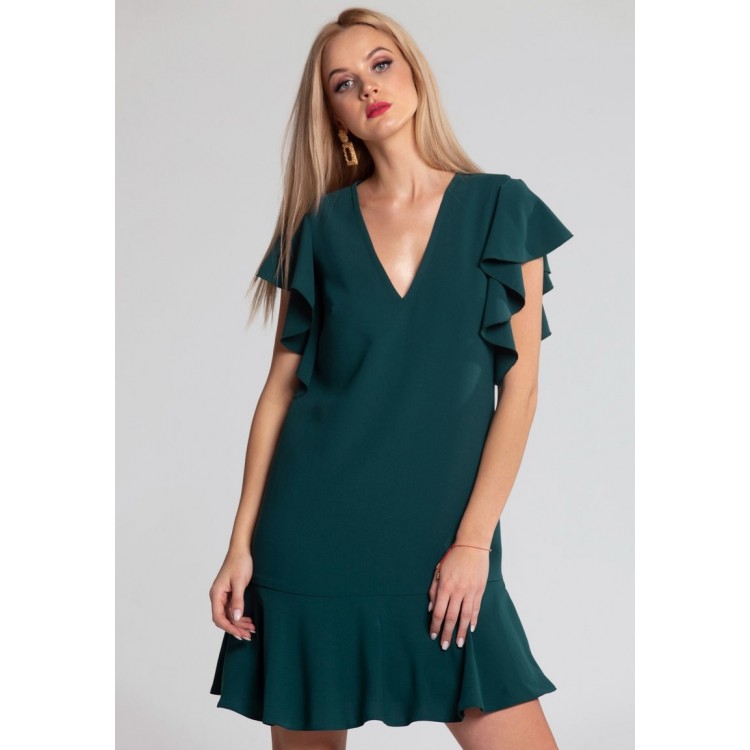 Kobiety DRESS | Swing Fashion MEGAN - Sukienka letnia - green/ciemnozielony - WD29118
