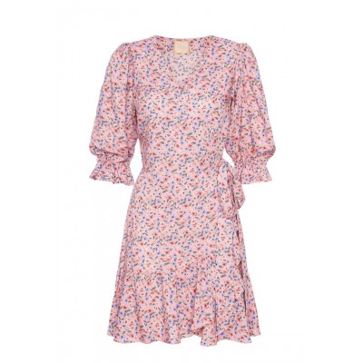 Kobiety DRESS | Swing Fashion SOPHIA - Sukienka letnia - pink/blue/różowy - MH69873
