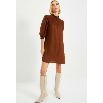 Kobiety DRESS | Trendyol Sukienka letnia - brown/brązowy - QM01824