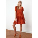 Kobiety DRESS | Trendyol Sukienka letnia - orange/pomarańczowy - LC46232
