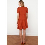 Kobiety DRESS | Trendyol Sukienka letnia - orange/pomarańczowy - LC46232
