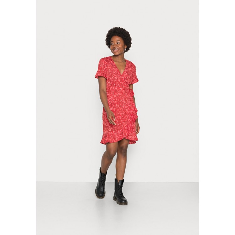 Kobiety DRESS | Vero Moda Sukienka letnia - goji berry/czerwony - ZB42468