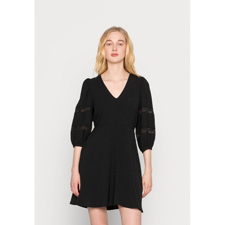 Kobiety DRESS | Vero Moda VMGINNY SHORTDRESS - Sukienka letnia - black/czarny - PE17724