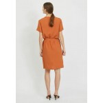 Kobiety DRESS | Vila Sukienka koszulowa - adobe/ciemnopomarańczowy - FP08851