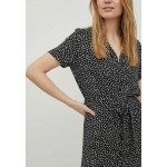 Kobiety DRESS | Vila Sukienka letnia - black/czarny melanż - BK63885