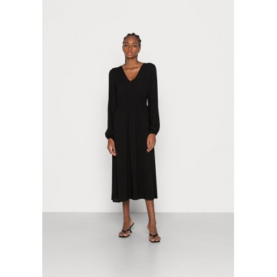Kobiety DRESS | Vila VIAYA ANCLE DRESS - Sukienka letnia - black/czarny - WM52750
