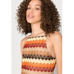 Kobiety DRESS | Vila VIJOE HALTERNECK DRESS - Sukienka letnia - orange/black/red/birch/brązowy - AK84371