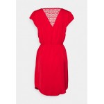 Kobiety DRESS | Vila VINULA POCKA DRESS - Sukienka letnia - mars red/czerwony - VO13400