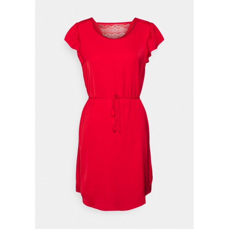 Kobiety DRESS | Vila VINULA POCKA DRESS - Sukienka letnia - mars red/czerwony - VO13400