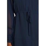 Kobiety DRESS | Vila VIVALINE DRESS - Sukienka letnia - navy blazer/granatowy - ZH12448
