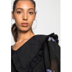 Kobiety DRESS | YAS YASBOOM DRESS - Sukienka letnia - black flowers/czarny - LH97542