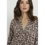 Kobiety SHIRT | Kaffe KANOVELLA BBB - Bluzka z długim rękawem - shopping bag/sand petit fleur/brązowy - ID18190