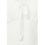 Kobiety SHIRT | NA-KD TIE LONG SLEEVE BLOUSE  - Bluzka z długim rękawem - gardenia/biały - AO02659