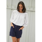 Kobiety SHIRT | Next TEXTURED - Bluzka z długim rękawem - white/biały - QZ42241