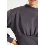 Kobiety SHIRT | Trendyol Bluzka z długim rękawem - grey/szary - ME42169