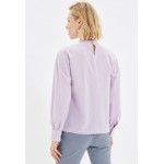 Kobiety SHIRT | Trendyol Bluzka z długim rękawem - purple/fioletowy - QL00371