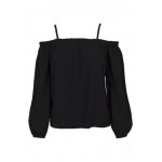 Kobiety SHIRT | Urban Classics Bluzka z długim rękawem - black/czarny - XO66101