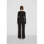 Kobiety SHIRT | Victoria Beckham CUT OUT DETAIL - Bluzka z długim rękawem - black/czarny - ZW30686