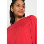Kobiety SHIRT | Vila VIAYA - Bluzka z długim rękawem - mars red/czerwony - WQ74237