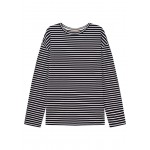 Kobiety T SHIRT TOP | 12storeez GESTREIFT - Bluzka z długim rękawem - navy stripe/granatowy - HL71707