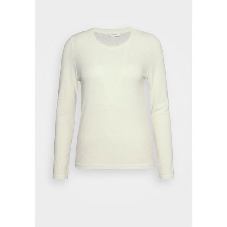 Kobiety T SHIRT TOP | American Vintage Bluzka z długim rękawem - blanc/biały - IY70702