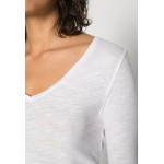 Kobiety T SHIRT TOP | American Vintage JACKSONVILLE - Bluzka z długim rękawem - blanc/biały - JJ80932