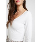 Kobiety T SHIRT TOP | Anna Field BASIC - Bluzka z długim rękawem - white/biały - KC92296