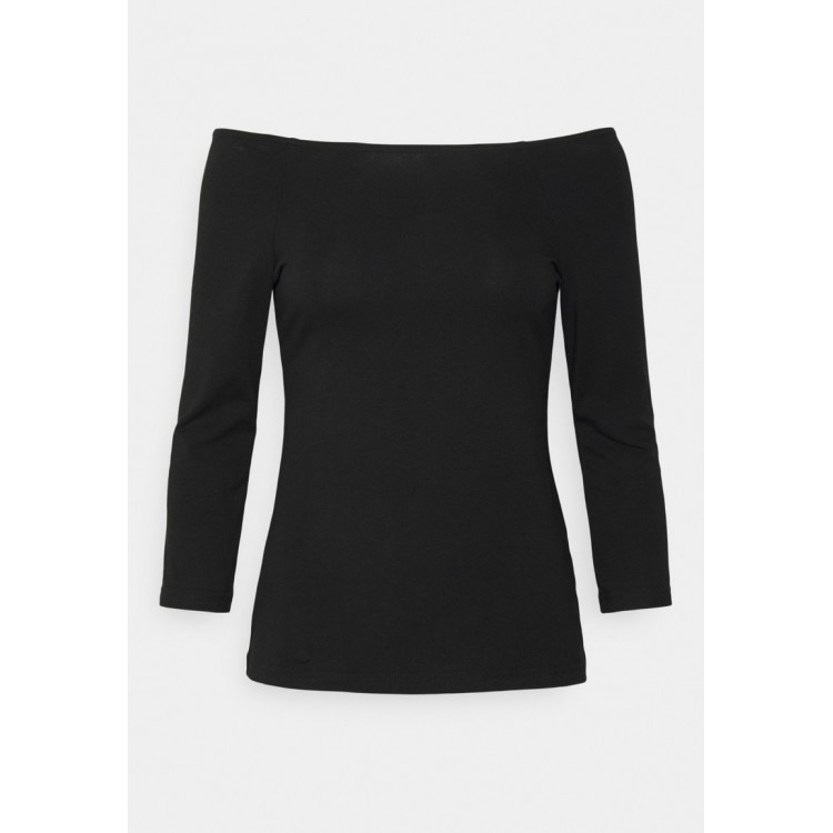 Kobiety T SHIRT TOP | Anna Field Bluzka z długim rękawem - black/czarny - LW62019